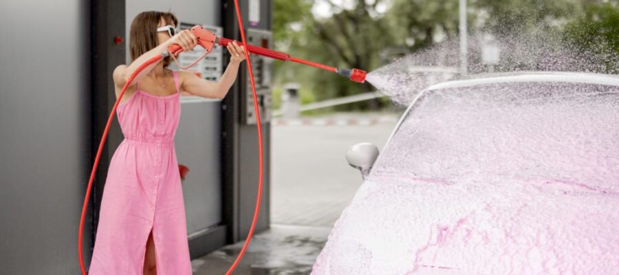 How to use the foam correctly activates to the car -work