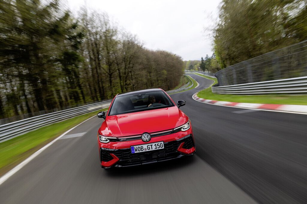 Golf GTI édition 50 sur le Nürburgring